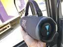 JBL CHARGE6 音乐冲击波六代 便携蓝牙音箱+低音炮 户外防水音响 赛道扬声器 旅行生日礼物 黑橙配 实拍图