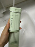 EFZQ冲牙器洗牙器便携式水牙线家用电动牙结石 正畸专用神器 UV紫外线杀菌 生日礼物 七夕情人节礼物 绿翡【高频脉冲护龈】 4支喷头 实拍图