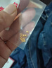 御邪黄金3mm光面转运珠足金999路路通光面金珠手串串珠手链情人节礼物 3毫米特供金珠两颗 实拍图