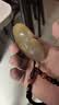 玉石玛瑙玉髓手把件 巧雕玛貔貅神兽健身手把玩物手玩件保健养生附证书 实拍图
