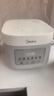 美的（Midea）电饭煲 3L家用电饭锅 316L不锈钢无涂层煮饭锅 2-3人智能预约0涂层煲汤煮粥MB-RE387S 实拍图