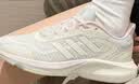 阿迪达斯（adidas）女鞋跑步鞋减震防滑耐磨舒适跑步运动鞋 C白/CL粉/灰色 38.5 实拍图