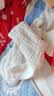 贝瑞加（Babyprints）【不含甲酰胺】尿布裤婴儿纱布一体式新生儿可水洗戒子兜尿片5条 实拍图