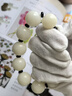 妍韵珠宝精品18mm缅料白玉菩提根手串红玛瑙文玩把件男女士款菩提佛珠手链 实拍图