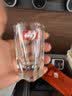 青苹果加厚水晶玻璃白酒杯二两杯 加厚玻璃酒杯精致二两100ml6只中秋节 实拍图