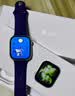 Apple/苹果WatchS11智能手表GPS+蜂窝款42毫米银色铝金属表壳雾紫色运动型表带S/M-联通补贴 实拍图