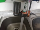 美的（Midea）净水器水龙头过滤器家用自来水滤水器直饮前置过滤器厨房卫生间通用除水垢除余氯双出水可清洗滤芯 一机三芯【两年免换滤芯】 实拍图
