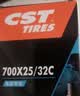 正新自行车内胎 700X25/32C 美嘴48MM 公路自行车/死飞车内胎 实拍图