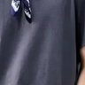 京东京造百万热销男士t恤短袖女夏季新款40支新疆棉舒适休闲打底衫深灰3XL 实拍图