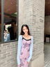 槿城冰丝针织防晒衣开衫女2025新款夏薄款披肩外搭罩衫短款空调衫外套 蓝色-GF1577 均码 【80-125斤】 实拍图