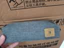 得力(deli)学生笔袋 大容量简约小方包/文具盒 多功能学生铅笔盒 文具收纳盒 灰色毕业礼物礼物 实拍图