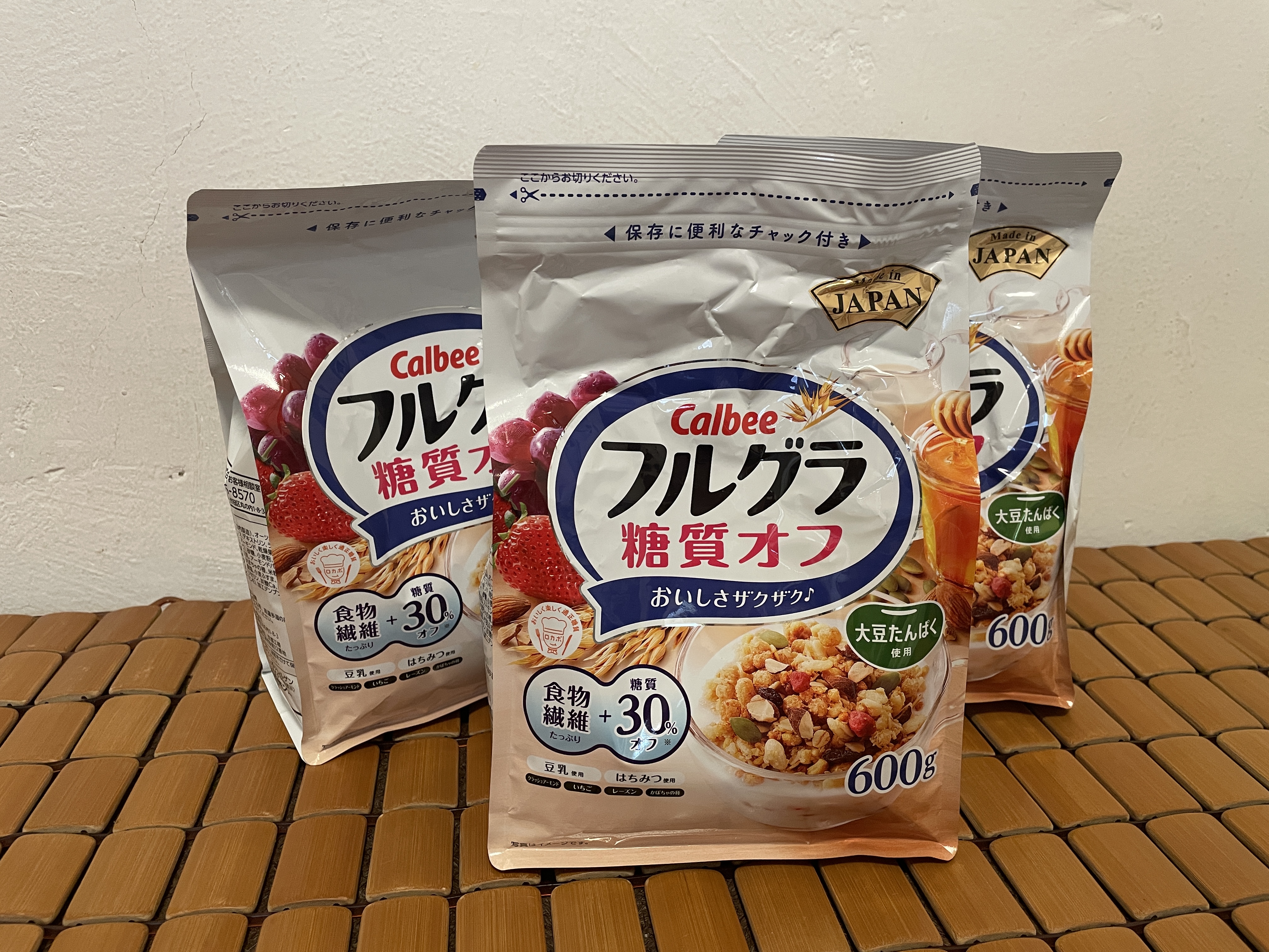 卡乐比（Calbee）减糖水果燕麦片600g*3 日本原装进口食品 营养早餐 即食零食 代餐 实拍图