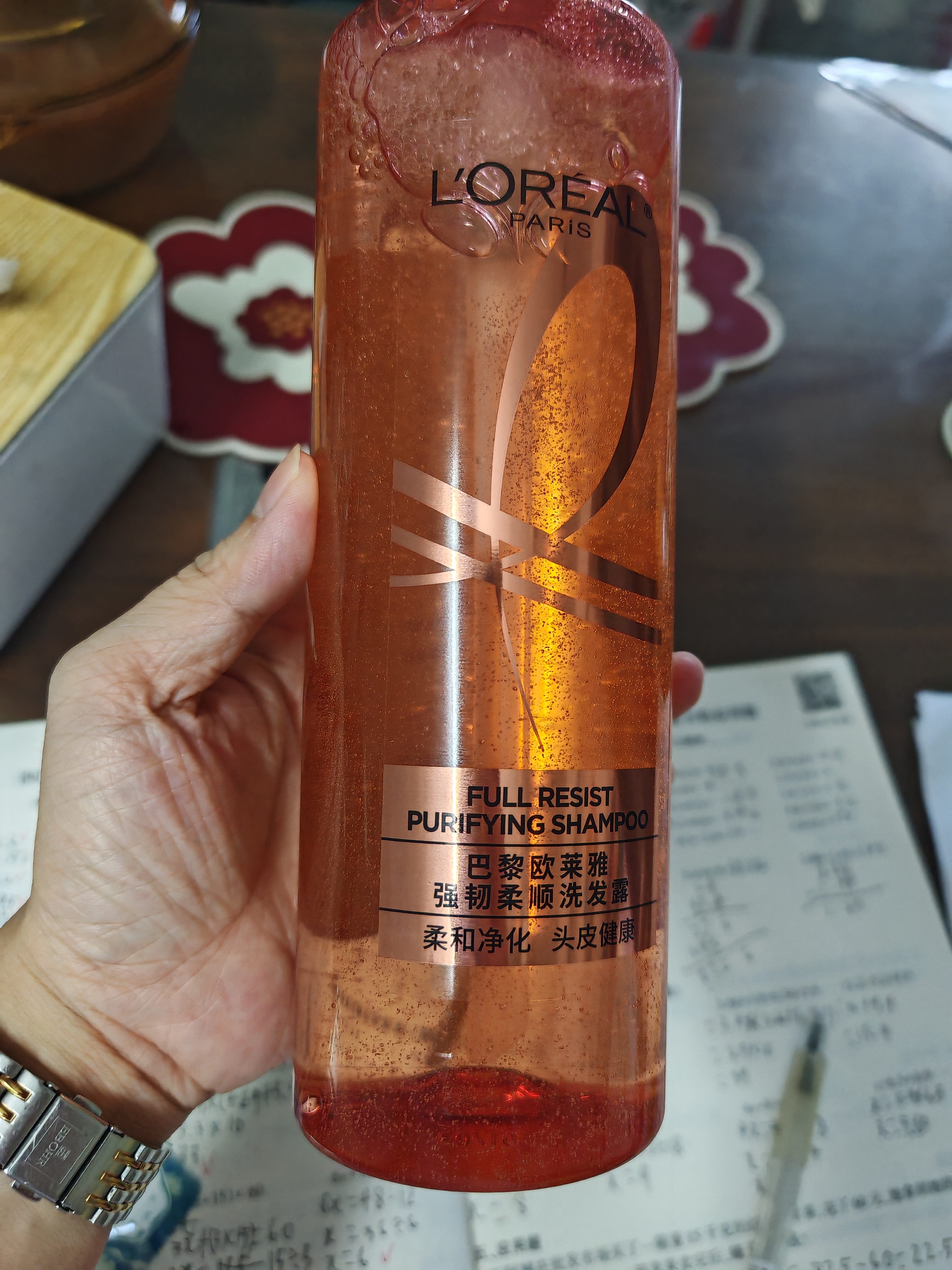 欧莱雅活力姜洗发水强韧发丝防断发蓬松滋养洗发露660ml 实拍图