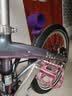 大行（DAHON）折叠自行车公路车通用挡泥板可伸缩式泥除前后轮防水板改装配件 紫罗兰 实拍图