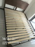 京东京造家居京兮实木床 FAS级橡木环保水性漆工艺 双人床胡桃色1.5×2米 实拍图