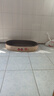 【京东快递】猫抓板猫窝一体防虫耐抓不掉屑加厚大号瓦楞纸 浅黄色 椭圆65*45*9cm 实拍图