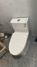 九牧（JOMOO）马桶家用一级水效防臭卫浴虹吸式马桶坐便器大冲力抗菌卫生间坐厕 镇店热卖【升级无棱】11370 305坑距(2515城包安装) 实拍图