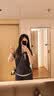 静韵【秦岚同款 深睡衣70】超柔软凉感型情侣睡衣女夏季家居服套装男 实拍图