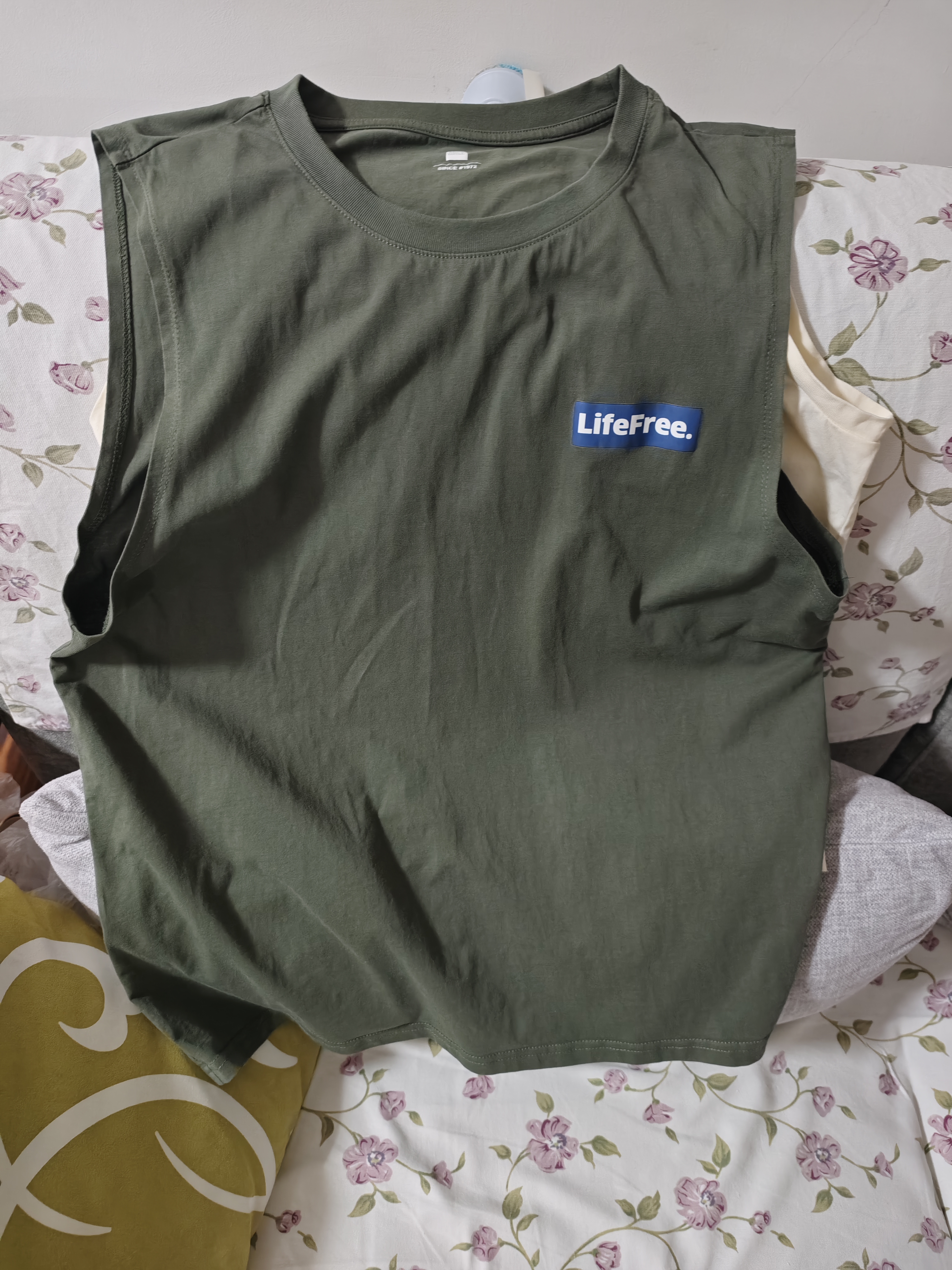 真维斯（Jeanswest）男士背心纯棉夏季宽松大码休闲男生坎肩打底跑步健身运动无袖上衣 实拍图
