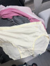 babycare山茶花夏季轻薄款一次性内裤女士孕妇产后免洗 M码 4条 实拍图