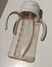 贝亲（Pigeon）自然成长翻盖直饮吸管 大童奶瓶330ml 经典款 18月+  AA278 实拍图