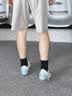 塞比（SAIBI）足球鞋男AG/FG电镀长钉青少年学生专业训练比赛鞋3618J白蓝金44 实拍图