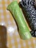 香薰用具垃圾袋大号手提袋家庭厨房紫色清洁宿舍垃圾袋 艾草 一卷10只（42*45cm） 实拍图