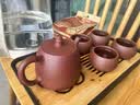 京东京造宜兴紫砂壶手工【原矿紫泥】煮茶泡茶壶茶具 竹节汉铎壶258ml礼盒 实拍图