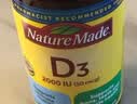 Nature Made维生素d3软胶囊VD3儿童成人孕妇中老年Vitamin D3天维美美国进口 2000IU 90粒*1瓶 【维D缺乏】 实拍图