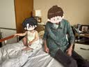 老年人奶奶装夏装衬衫老太太衣服80岁70妈妈装春夏翻领七分袖上衣 绿色【上衣】 XL 建议85-105斤 实拍图