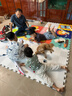 贝博氏babybox爬行垫EPE婴儿宝宝防摔爬爬垫儿童拼接泡沫地垫9片2CM加厚 实拍图