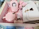 千鲸三八女神节生日礼物女生送闺蜜女朋友老婆包包高档实用纪念高级感 象牙白包包豪华套装二 实拍图