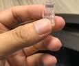 山泽 六类屏蔽水晶头 6类千兆网络接头 工程级RJ45电脑网线连接头 Cat6镀金水晶头 100个 SJ-P66100 实拍图