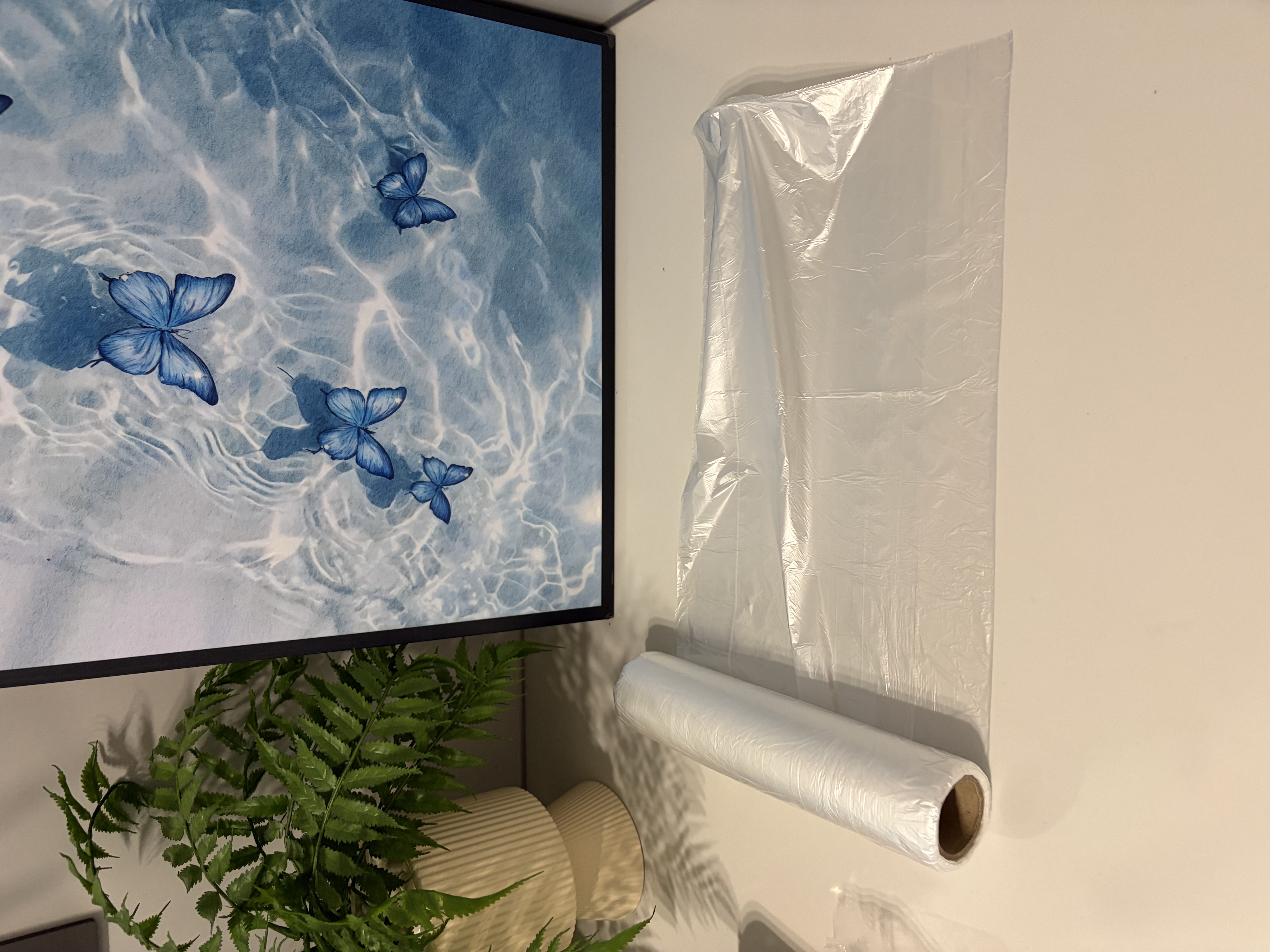 双枪一次性桌布加厚塑料台布结婚野餐垫家用长圆桌薄膜1.6*1.6米 10只 实拍图