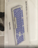 罗技（Logitech）ALTO KEYS K98M 琥珀系列 AI客制化无线机械键盘 热插拔大理石轴 蓝紫色 98键 实拍图