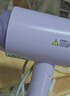 syouran电吹风机学生宿舍专用小功率男女折叠吹风机便携大学生寝室风筒500W800W1000W以下负离子不伤发 白色800W可折叠（吹风机学生宿舍专用） 实拍图