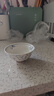 和风四季景德镇日式釉下彩家用餐具餐厅陶瓷饭碗面碗汤碗圆盘碗碟组合套装 花蔓草4.5英寸饭碗（250ml) 实拍图
