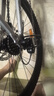 京东京造 XC350山地自行车铝合金禧玛诺21速油压碟刹成年人学生17寸时空银 实拍图