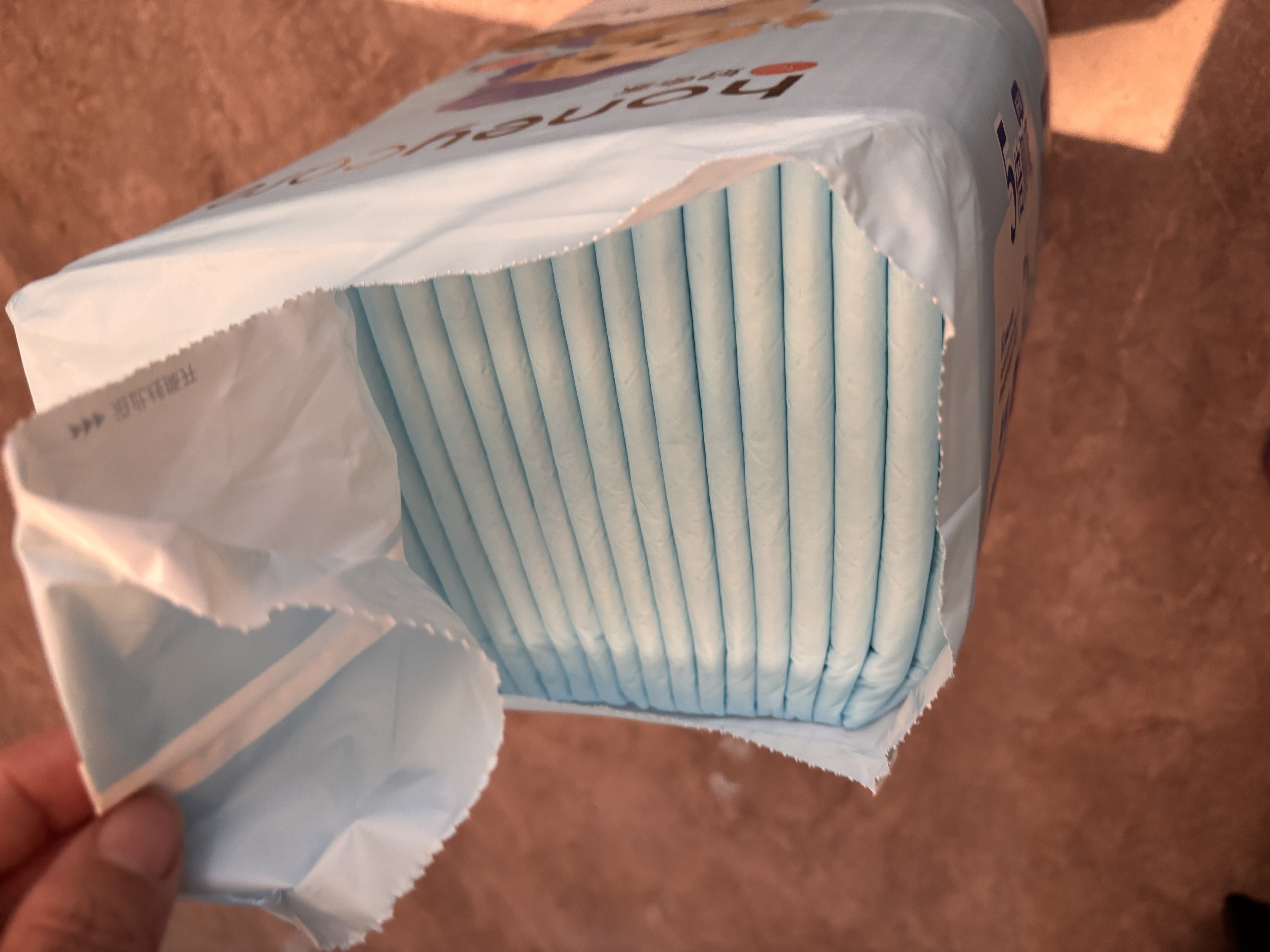 HONEYCARE好命家宠物尿垫猫狗尿片 训导防漏尿布 加厚狗狗厕所垫M码45*60cm 实拍图