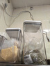 佳帮手按压式密封罐食品级五谷杂粮收纳盒面粉零食宠物粮防潮储物罐1.7L 实拍图