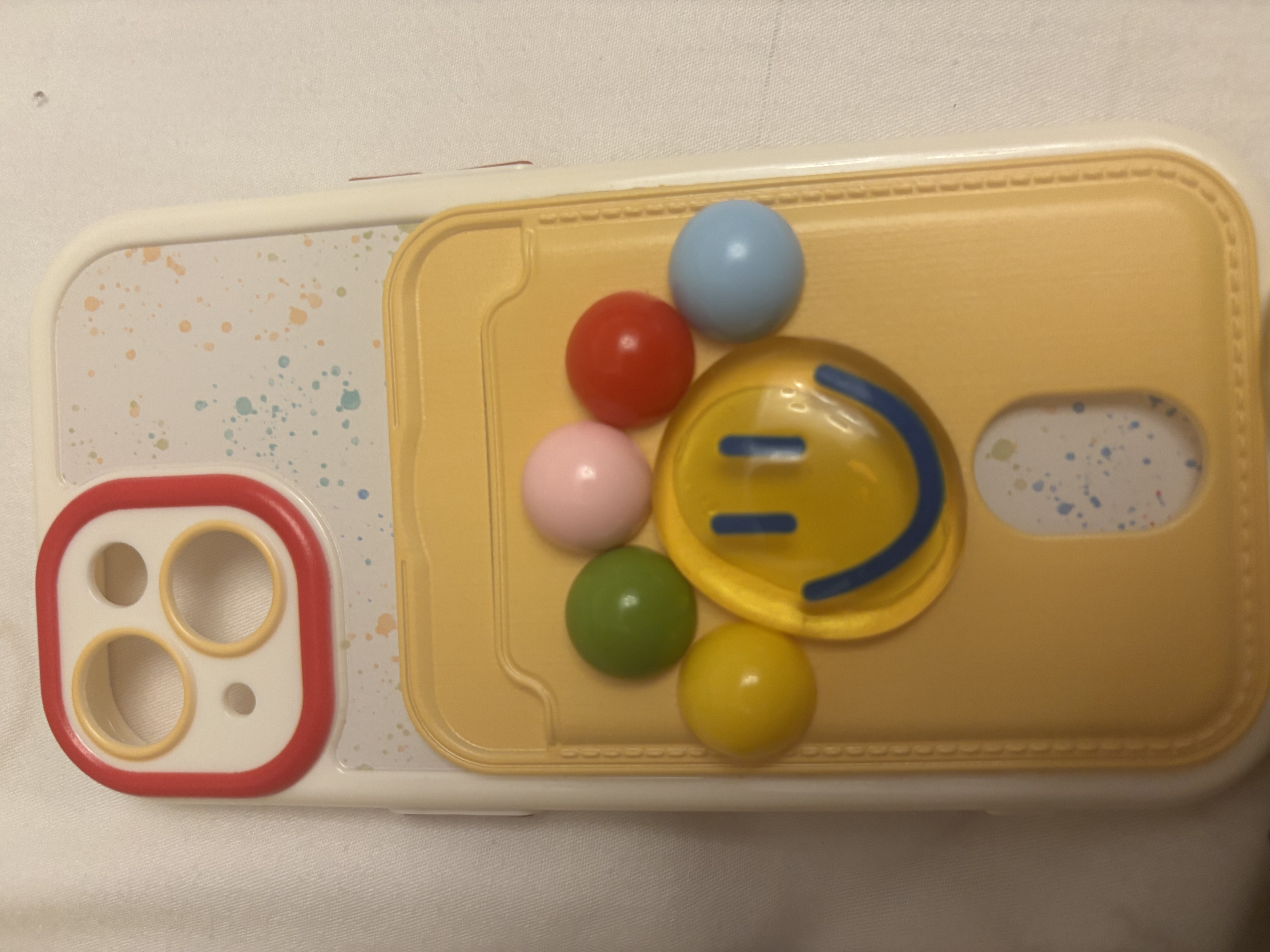 孜泰 适用苹果15手机壳iphone15保护套立体个性创意防摔壳【立体笑脸-送挂绳】 实拍图