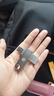华硕（ASUS）a豆64GB USB3.2Gen 1高读速大容量金属旋转U盘 商务学习办公投标电脑通用优盘太空银U300系列 实拍图