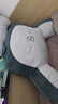 京严靠枕靠垫床头床上靠背垫软包床头靠抱枕宿舍靠枕沙发床靠垫 哈士奇【可拆卸靠背垫+枕头】 含枕芯 超大号【超软靠背+冰丝乳胶】 实拍图