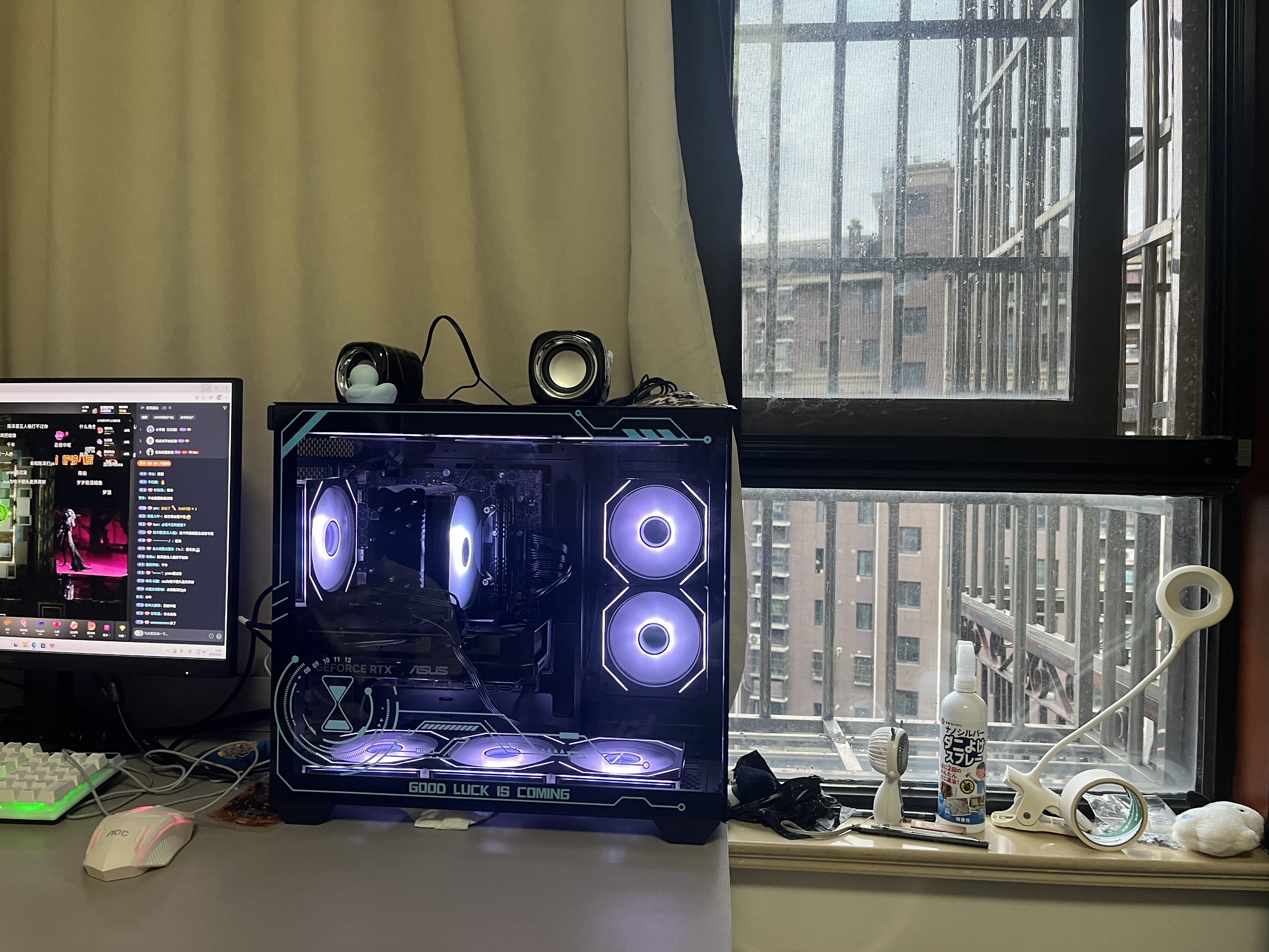 华硕全家桶追影i7 14700KF/U7 265KF/RTX5060Ti/5070Ti/5080三角洲游戏台式电脑diy主机组装电脑整机 规格五丨i7 14700KF/5060Ti 爆款 实拍图