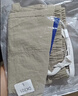 Wassup Sohot短裤男夏季冰丝凉感工装裤男潮流休闲五分裤 卡其色 6XL 实拍图