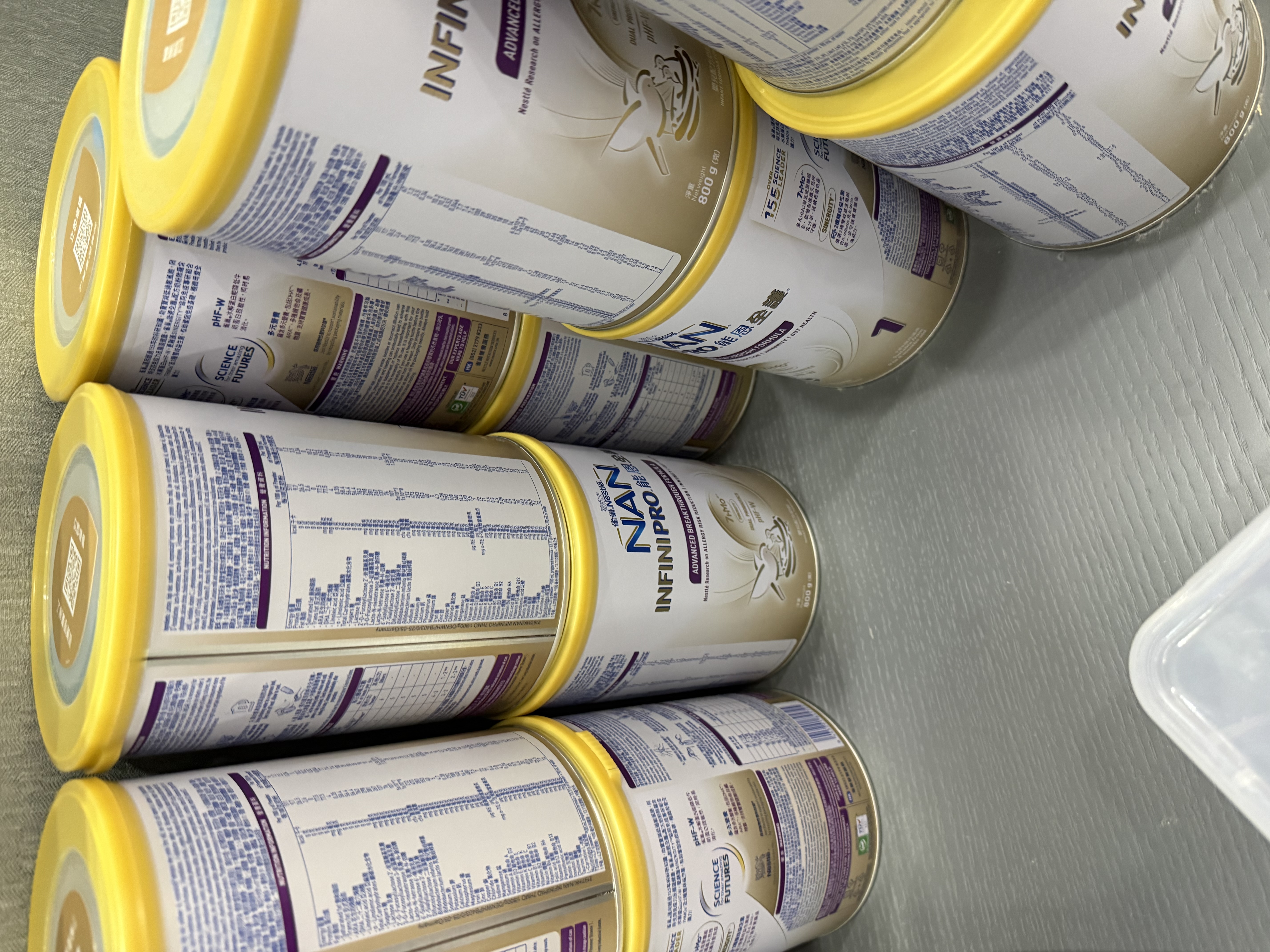 雀巢（Nestle）能恩全护适度水解婴幼儿奶粉7HMO双益生菌1段800g/罐*6罐 0-6个月 实拍图