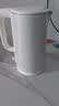 美的（Midea）电热水壶烧水壶钛材质2200W速沸恒温水壶彩钢外壳调奶器自动断电2L大容量2026新款MK-SH20M127-T 实拍图