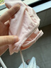 婧麒孕妇内裤女士棉孕产妇通用棉大码四季肤+粉+紫+绿 XL jnk0362 实拍图