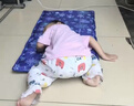 盼舒宁【万评口碑优选】水垫注水垫冰垫防病人水袋医床垫褥疮床上护理用 90*48cm【送冰晶 * 双人可坐】 加厚防爆 | 注水款 | 深蓝色雪花图案 实拍图