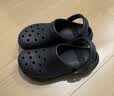 卡骆驰（CROCS）新款厚底云朵洞洞鞋送女友礼物 206750 黑色   36-37 实拍图
